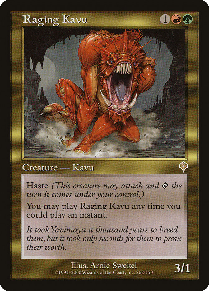 Raging Kavu [Invasion] | Kessel Run Games Inc. 