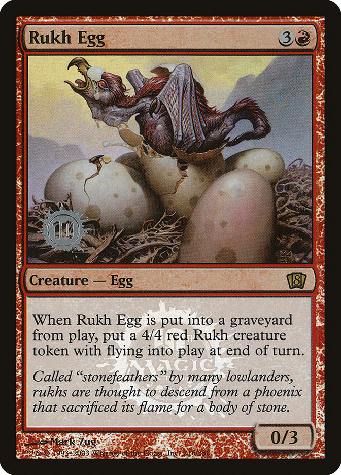 Rukh Egg [Eighth Edition Promos] | Kessel Run Games Inc. 