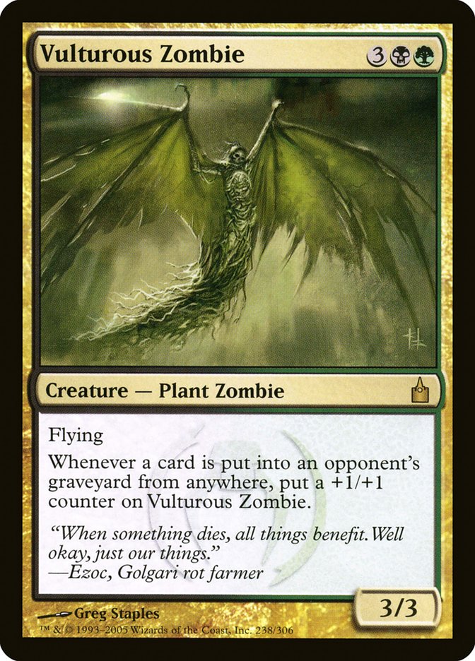 Vulturous Zombie [Ravnica: City of Guilds] | Kessel Run Games Inc. 