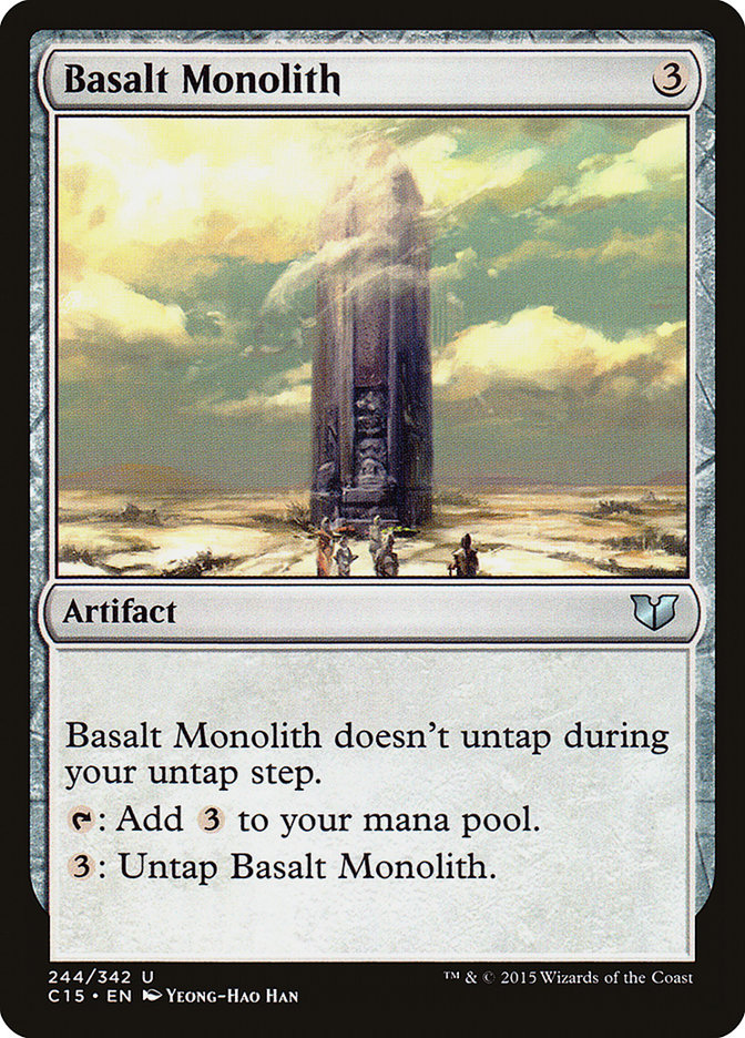 Basalt Monolith [Commander 2015] | Kessel Run Games Inc. 