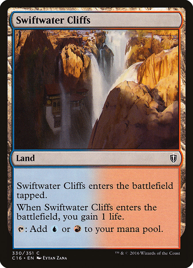 Swiftwater Cliffs [Commander 2016] | Kessel Run Games Inc. 