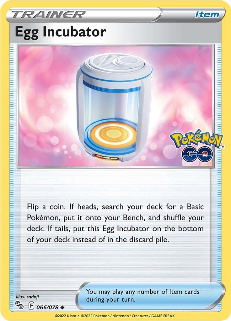 Egg Incubator (066/078) [Pokémon GO] | Kessel Run Games Inc. 