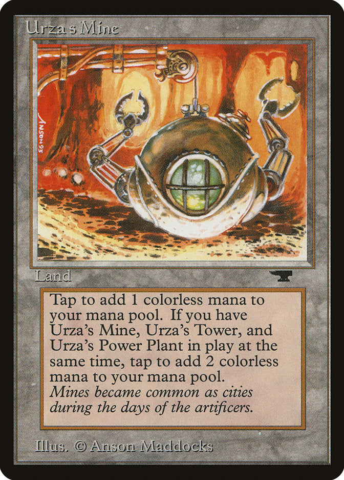 Urza's Mine (Orange Background) [Antiquities] | Kessel Run Games Inc. 
