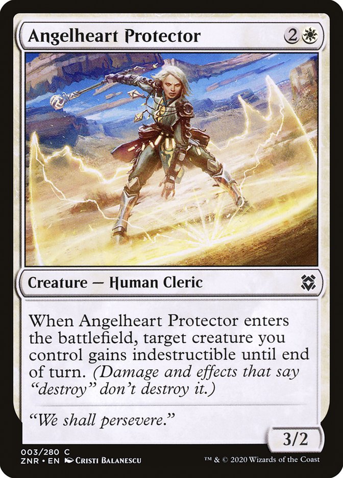 Angelheart Protector [Zendikar Rising] | Kessel Run Games Inc. 