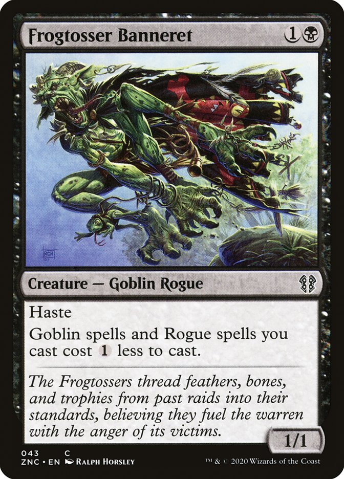 Frogtosser Banneret [Zendikar Rising Commander] | Kessel Run Games Inc. 