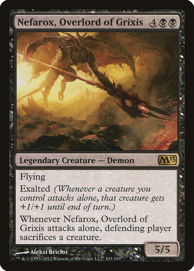 Nefarox, Overlord of Grixis [Magic 2013] | Kessel Run Games Inc. 