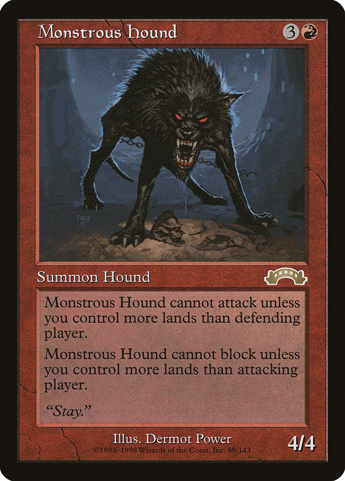 Monstrous Hound [Exodus] | Kessel Run Games Inc. 