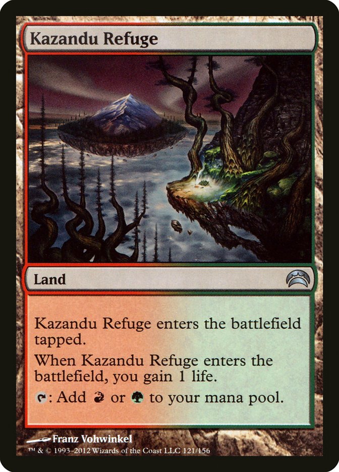 Kazandu Refuge [Planechase 2012] | Kessel Run Games Inc. 