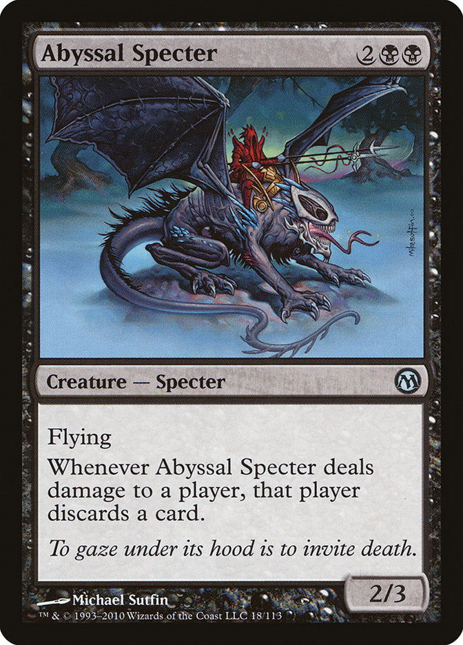 Abyssal Specter [Duels of the Planeswalkers] | Kessel Run Games Inc. 