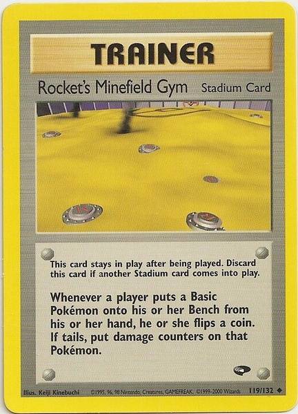 Rocket's Minefield Gym (119/132) [Gym Challenge Unlimited] | Kessel Run Games Inc. 