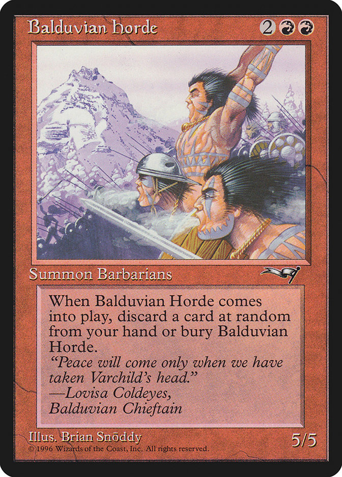 Balduvian Horde [Alliances] | Kessel Run Games Inc. 