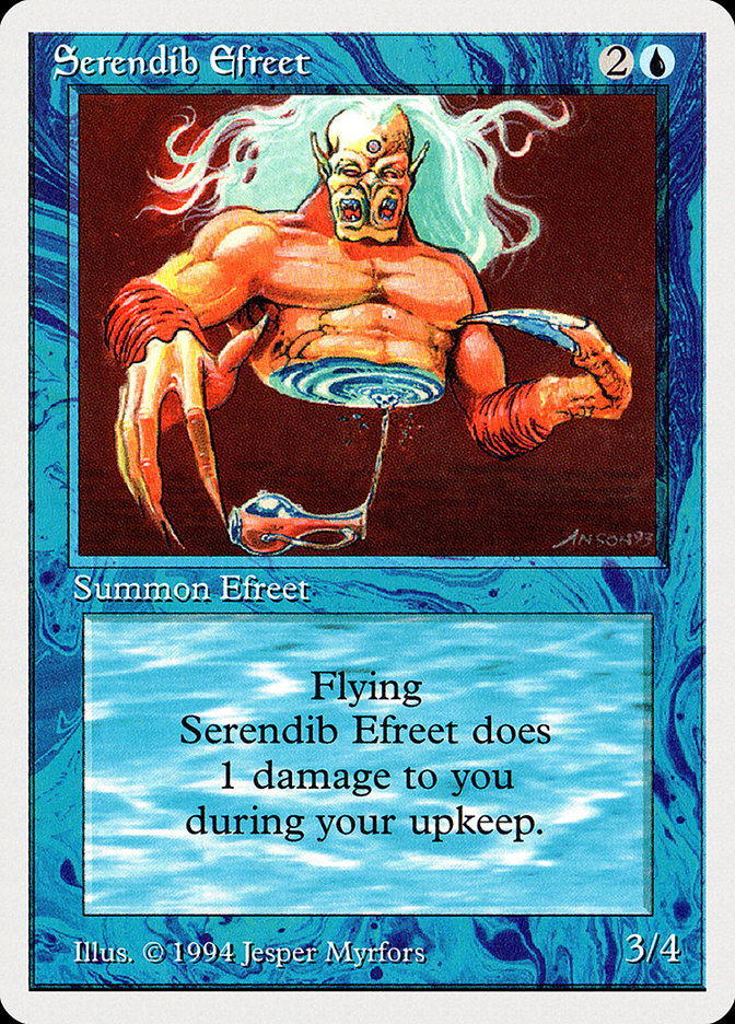 Serendib Efreet [Summer Magic / Edgar] | Kessel Run Games Inc. 