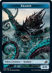 Kraken // Human Soldier (003) Double-Sided Token [Ikoria: Lair of Behemoths Tokens] | Kessel Run Games Inc. 