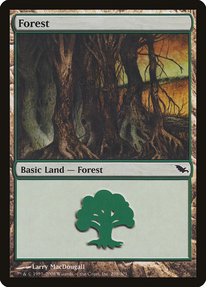 Forest (298) [Shadowmoor] | Kessel Run Games Inc. 