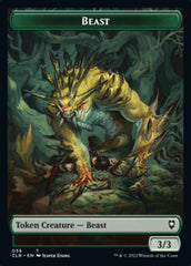 Satyr // Beast Double-Sided Token [Commander Legends: Battle for Baldur's Gate Tokens] | Kessel Run Games Inc. 