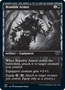 Bramble Armor (455) [Innistrad: Double Feature] | Kessel Run Games Inc. 