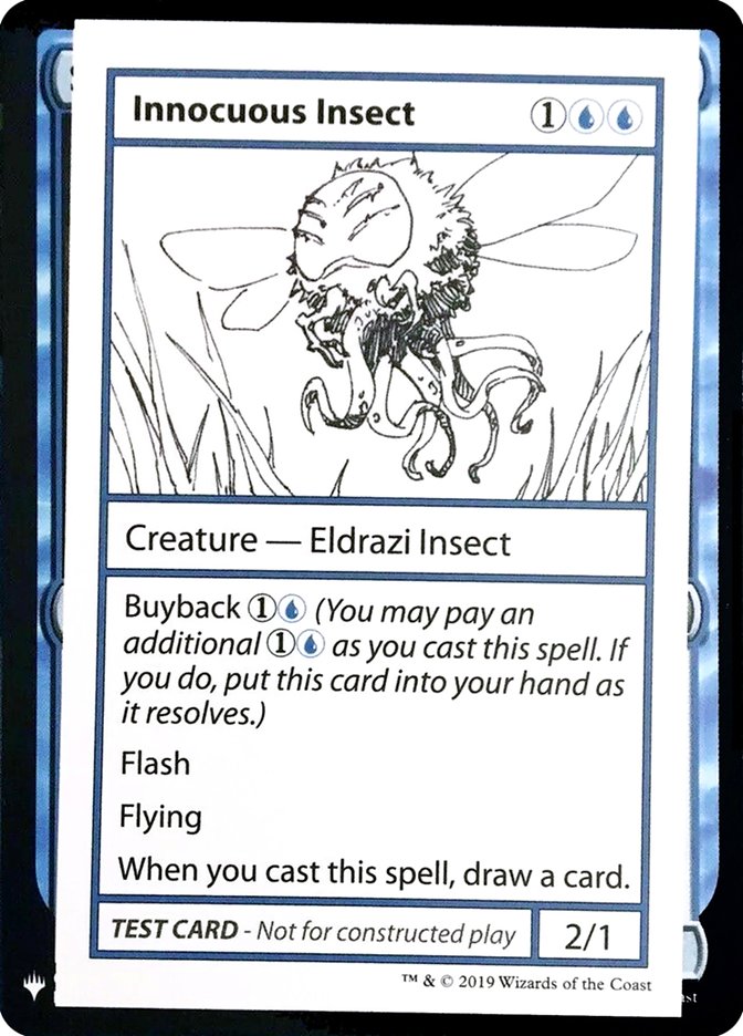 Innocuous Insect [Mystery Booster Playtest Cards] | Kessel Run Games Inc. 