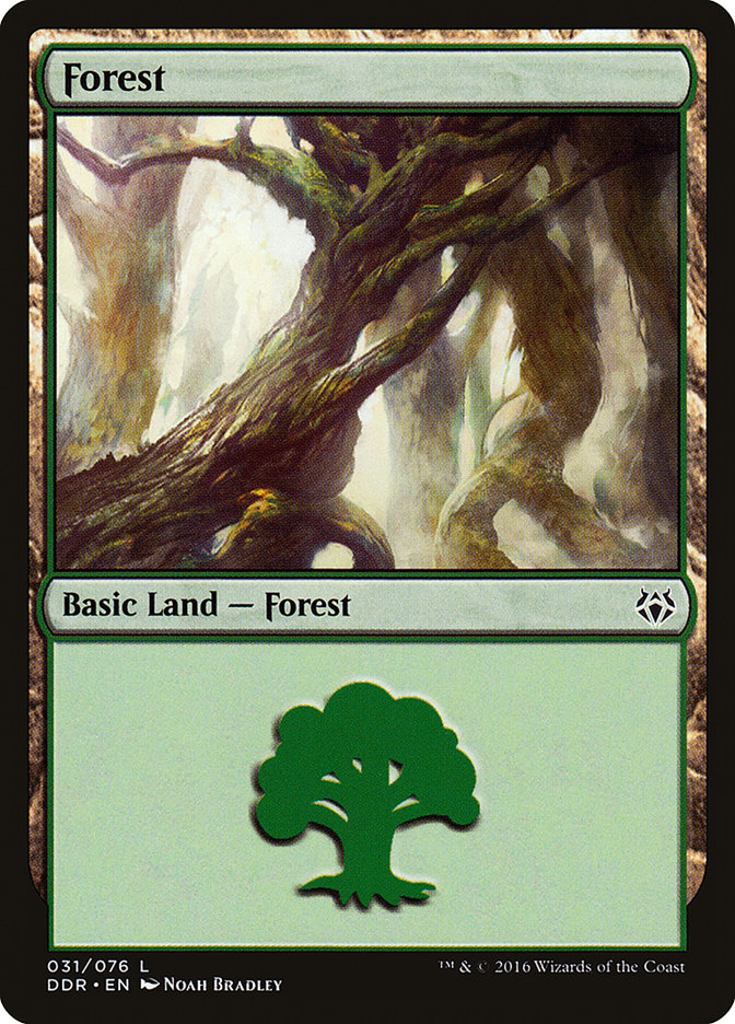 Forest (31) [Duel Decks: Nissa vs. Ob Nixilis] | Kessel Run Games Inc. 