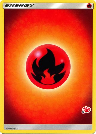 Fire Energy (Charizard Stamp #17) [Battle Academy 2020] | Kessel Run Games Inc. 