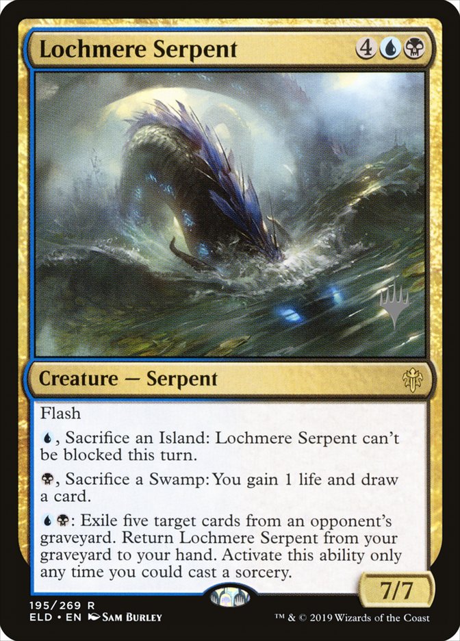 Lochmere Serpent (Promo Pack) [Throne of Eldraine Promos] | Kessel Run Games Inc. 