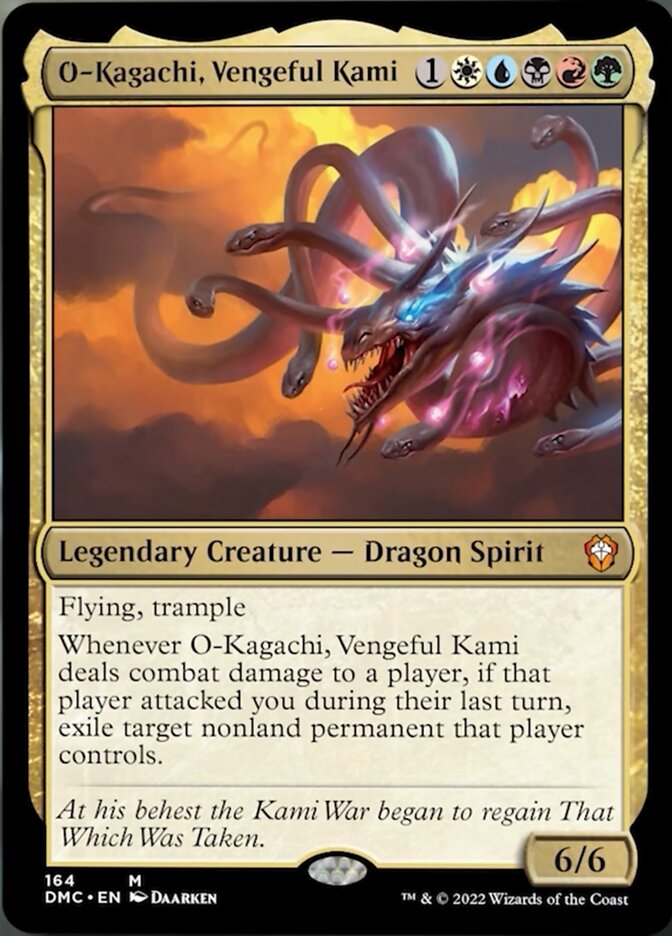 O-Kagachi, Vengeful Kami [Dominaria United Commander] | Kessel Run Games Inc. 