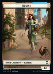 Eldrazi Spawn // Human Double-Sided Token [Streets of New Capenna Commander Tokens] | Kessel Run Games Inc. 