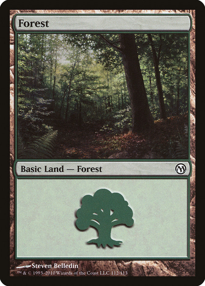 Forest (112) [Duels of the Planeswalkers] | Kessel Run Games Inc. 