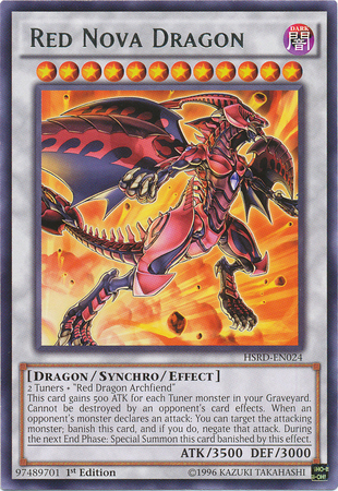 Red Nova Dragon [HSRD-EN024] Rare | Kessel Run Games Inc. 