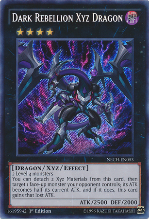 Dark Rebellion Xyz Dragon [NECH-EN053] Secret Rare | Kessel Run Games Inc. 