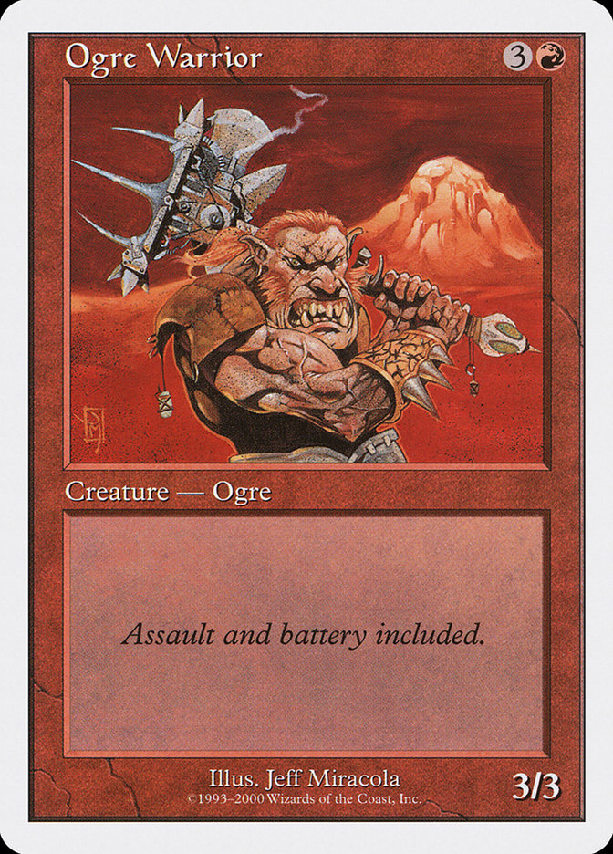 Ogre Warrior [Starter 2000] | Kessel Run Games Inc. 