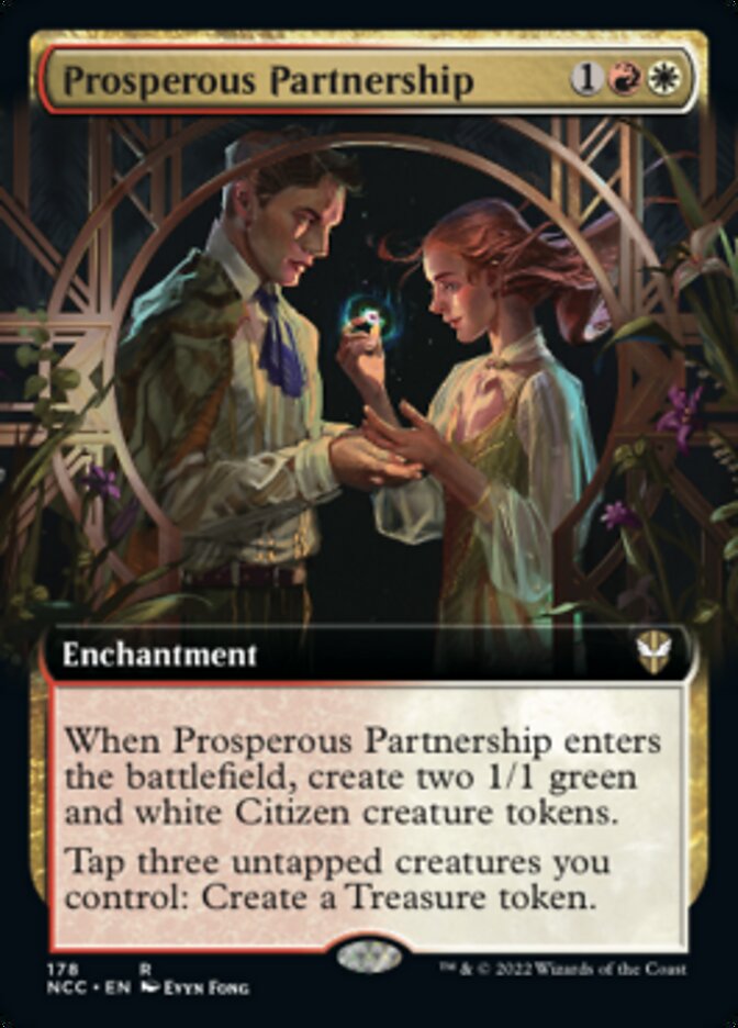 Prosperous Partnership (Extended Art) [Streets of New Capenna Commander] | Kessel Run Games Inc. 