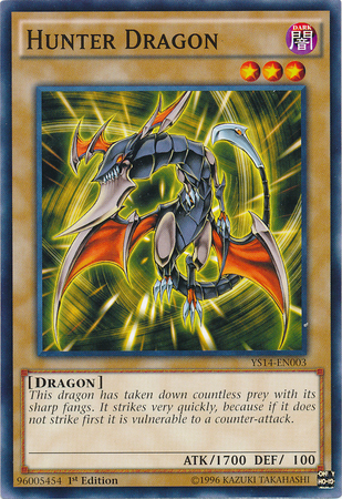 Hunter Dragon [YS14-EN003] Common | Kessel Run Games Inc. 