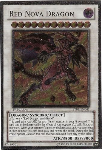 Red Nova Dragon [STBL-EN042] Ultimate Rare | Kessel Run Games Inc. 