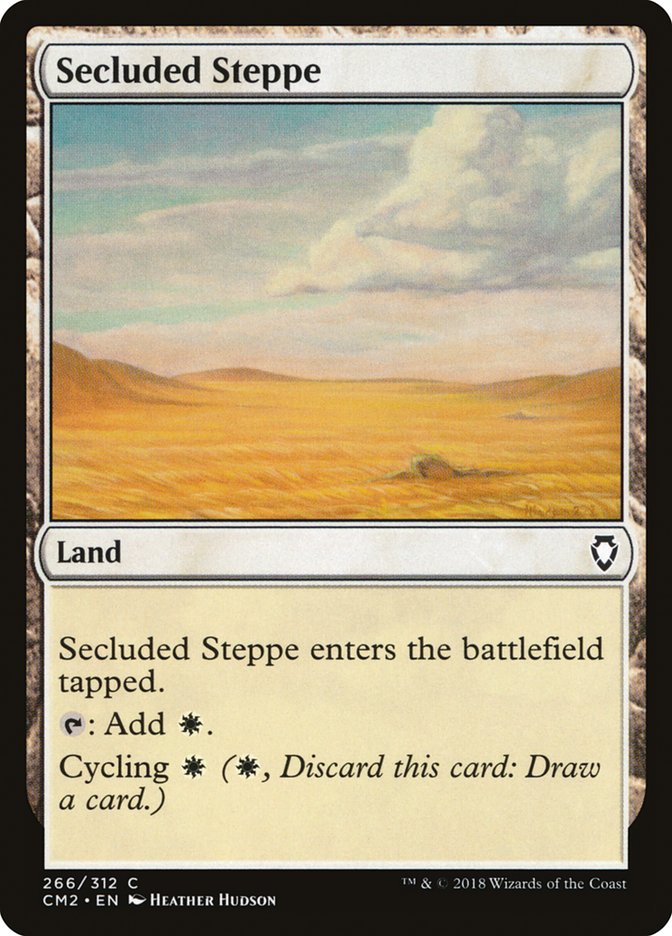 Secluded Steppe [Commander Anthology Volume II] | Kessel Run Games Inc. 