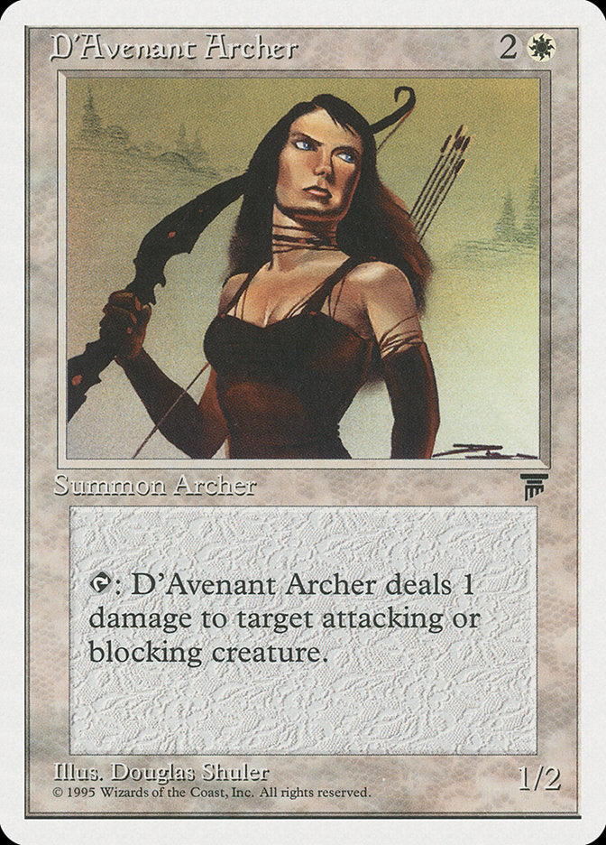 D'Avenant Archer [Chronicles] | Kessel Run Games Inc. 