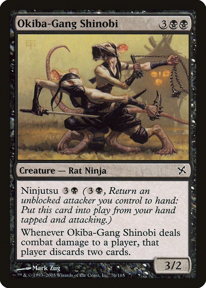 Okiba-Gang Shinobi [Betrayers of Kamigawa] | Kessel Run Games Inc. 