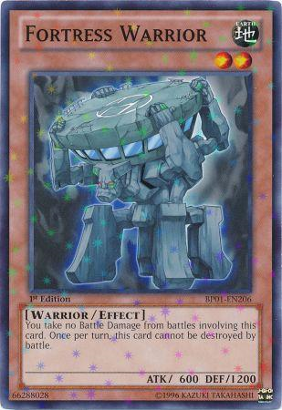 Fortress Warrior [BP01-EN206] Starfoil Rare | Kessel Run Games Inc. 