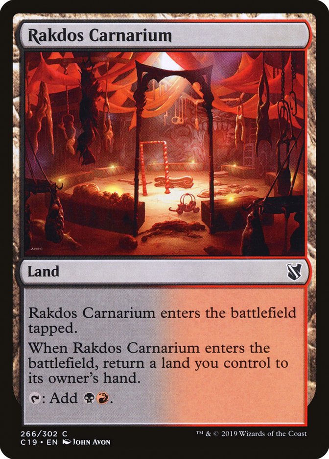 Rakdos Carnarium [Commander 2019] | Kessel Run Games Inc. 