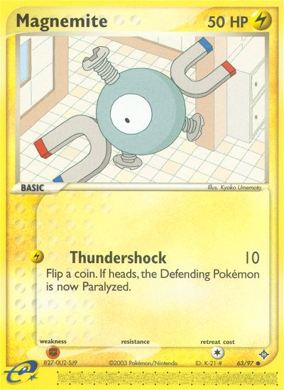 Magnemite (63/97) [EX: Dragon] | Kessel Run Games Inc. 