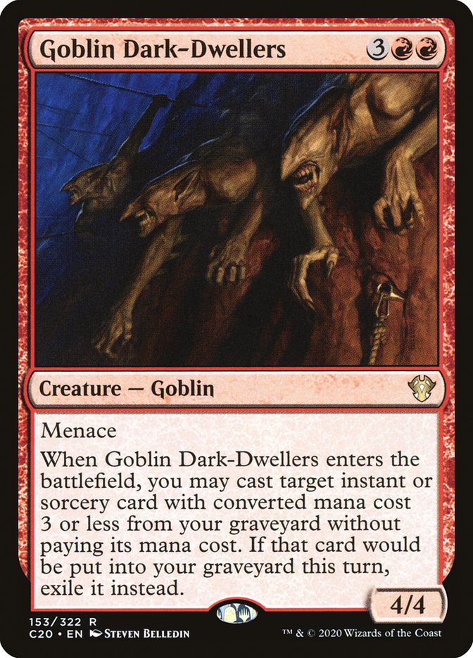 Goblin Dark-Dwellers [Commander 2020] | Kessel Run Games Inc. 