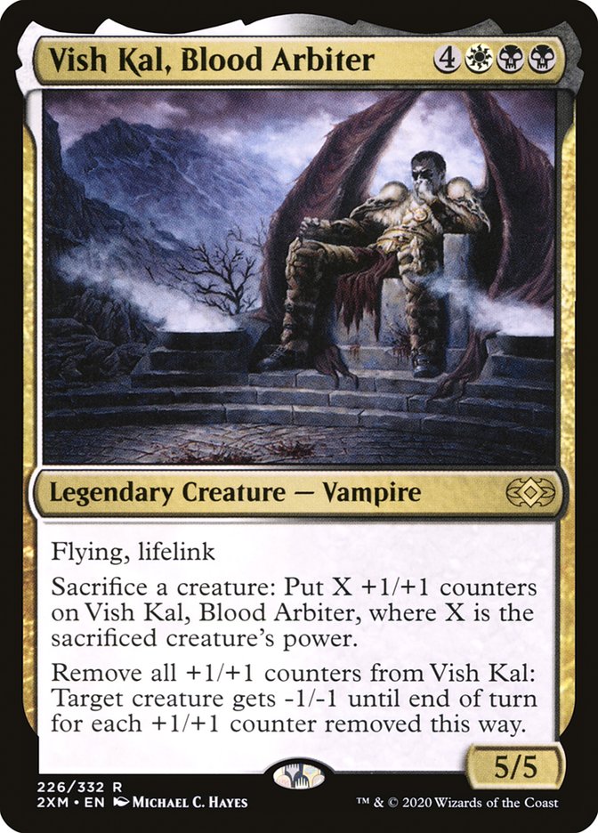 Vish Kal, Blood Arbiter [Double Masters] | Kessel Run Games Inc. 