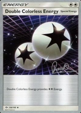 Double Colorless Energy (136/149) (Infinite Force - Diego Cassiraga) [World Championships 2017] | Kessel Run Games Inc. 