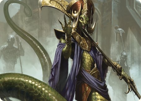 Sidisi, Brood Tyrant Art Card [Commander Masters Art Series] | Kessel Run Games Inc. 