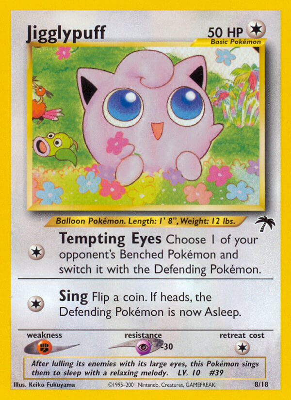 Jigglypuff (8/18) [Southern Islands] | Kessel Run Games Inc. 