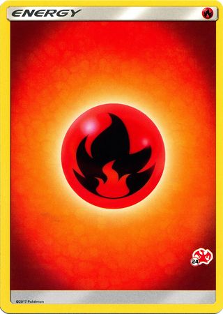 Fire Energy (Charizard Stamp #24) [Battle Academy 2020] | Kessel Run Games Inc. 