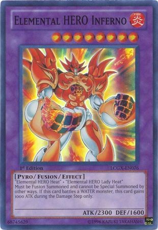 Elemental HERO Inferno [LCGX-EN076] Super Rare | Kessel Run Games Inc. 