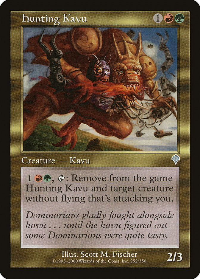 Hunting Kavu [Invasion] | Kessel Run Games Inc. 