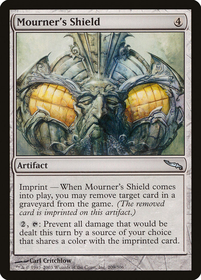 Mourner's Shield [Mirrodin] | Kessel Run Games Inc. 