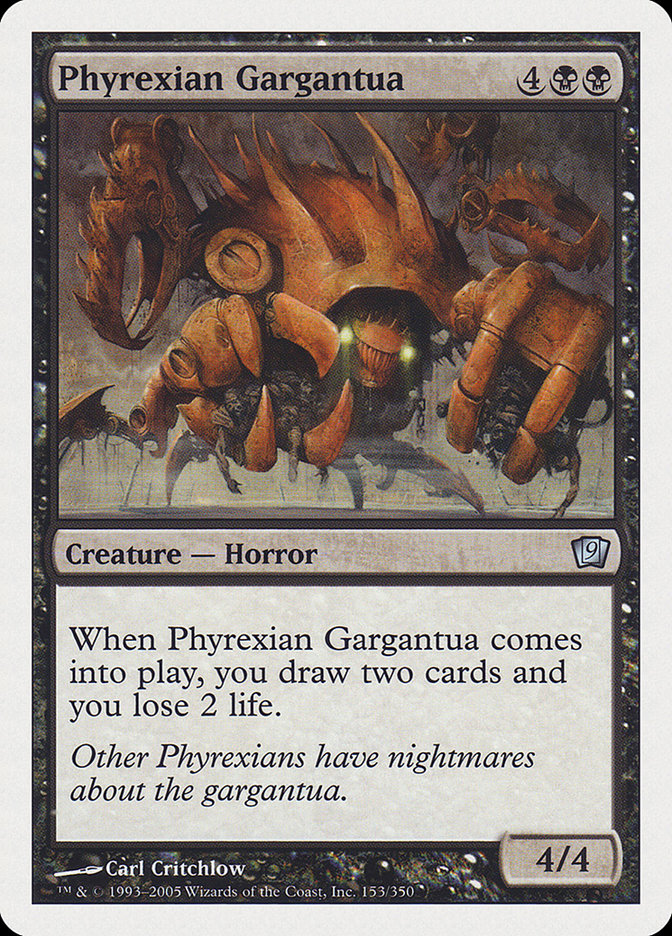 Phyrexian Gargantua [Ninth Edition] | Kessel Run Games Inc. 