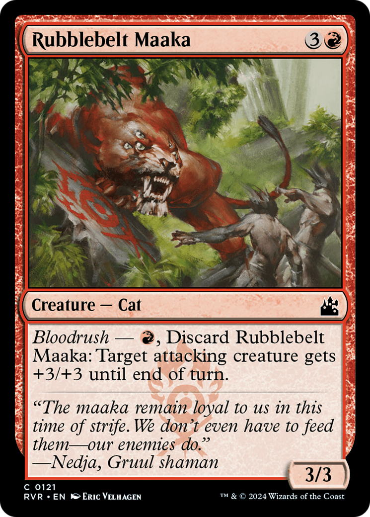 Rubblebelt Maaka [Ravnica Remastered] | Kessel Run Games Inc. 